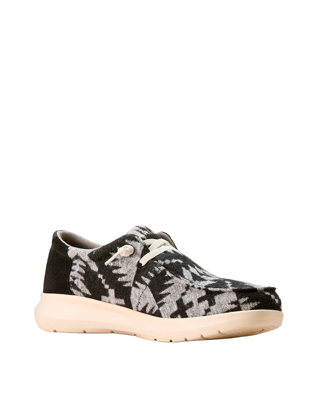 Ariat Hilo Flannel Shoes – Black & White A