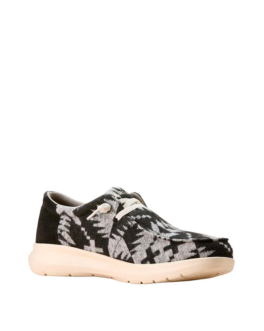 Ariat Hilo Flannel Shoes – Black & White A