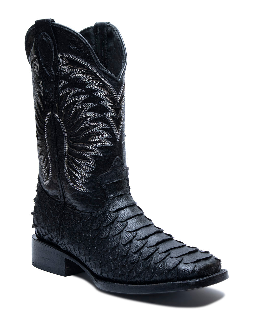 JP Boots® Black Python Hombre